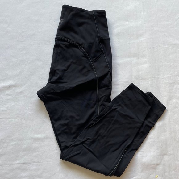 Women’s / Teen’s Athleta Black Leggings size M - Picture 2 of 9